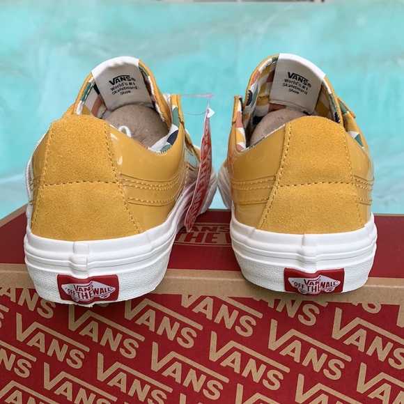 VANS SK8-Low Reissue SNEAKERS KarinaRozunko Ptnthny/Gold WMNS - Picture 11 of 16